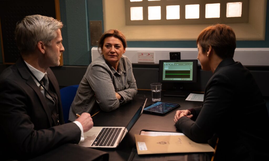 Moira is charged with double murder