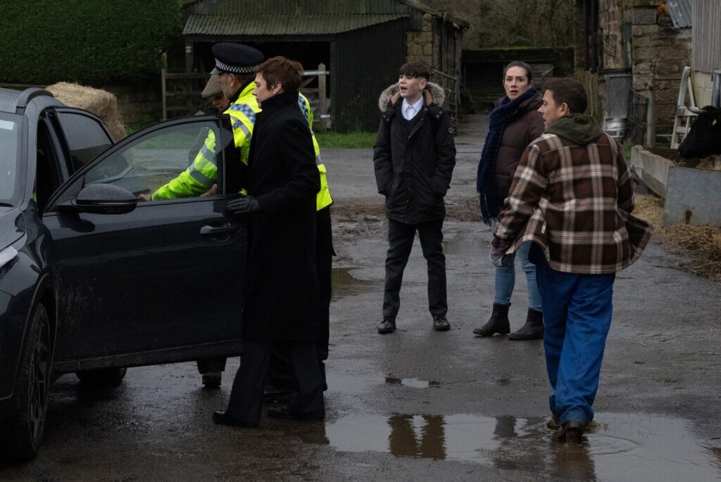 Kyle watches his parents get arrested 