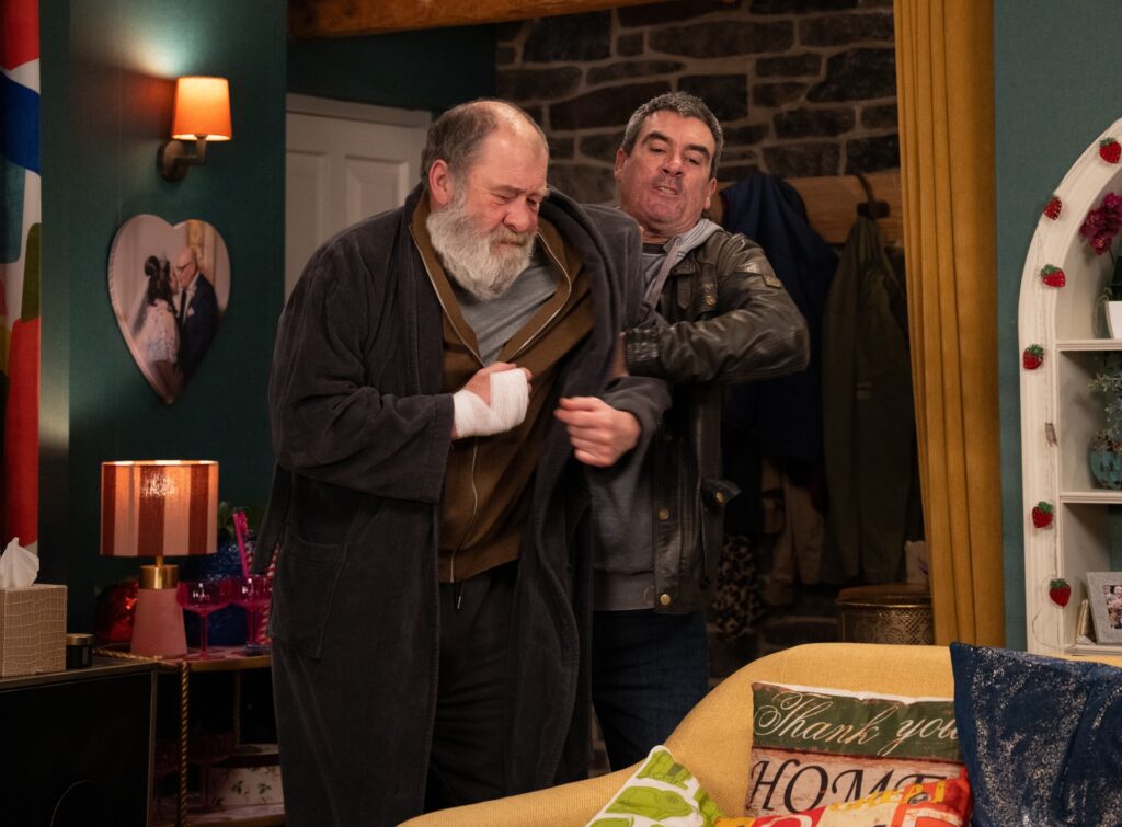 Cain turns physical with Bear