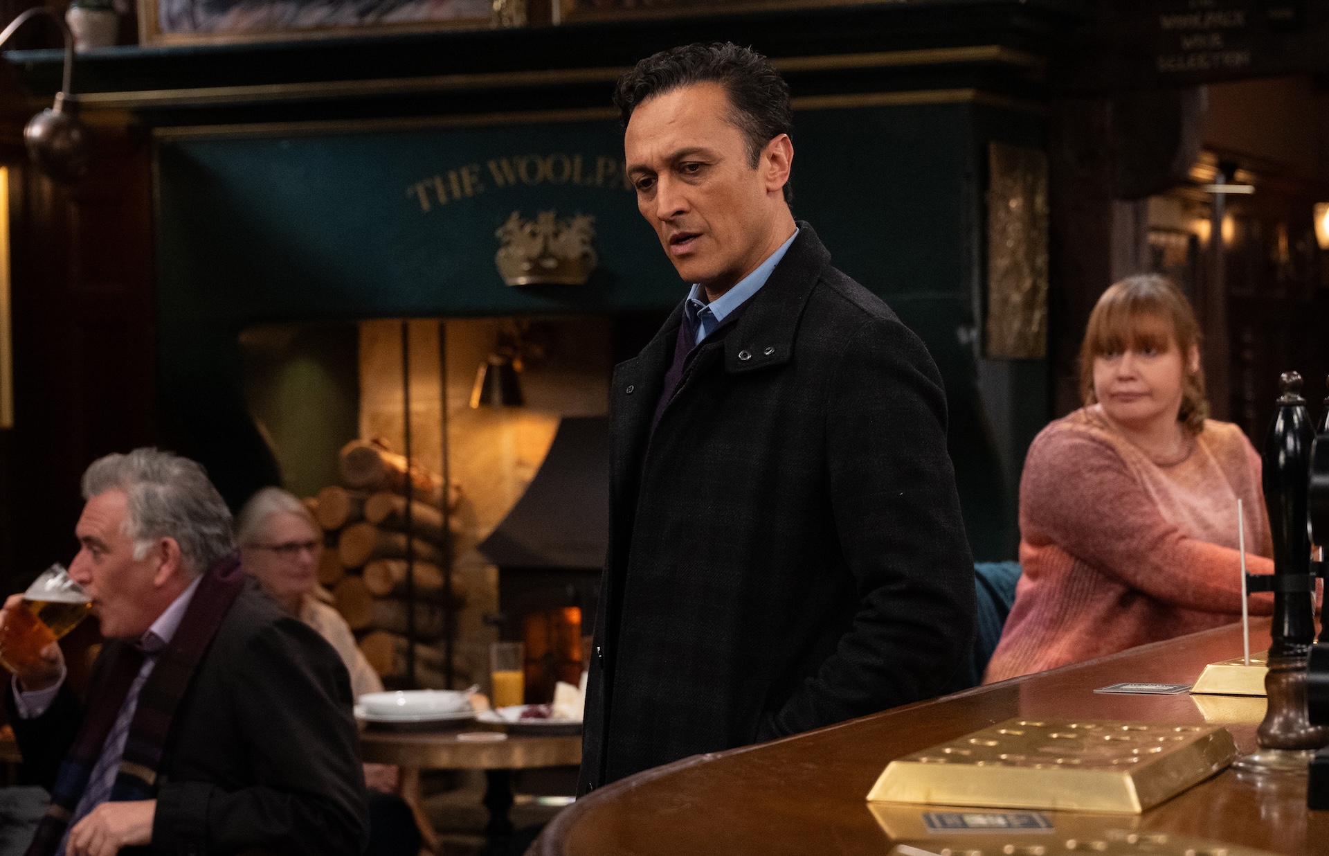 Jai is annoyed in Emmerdale