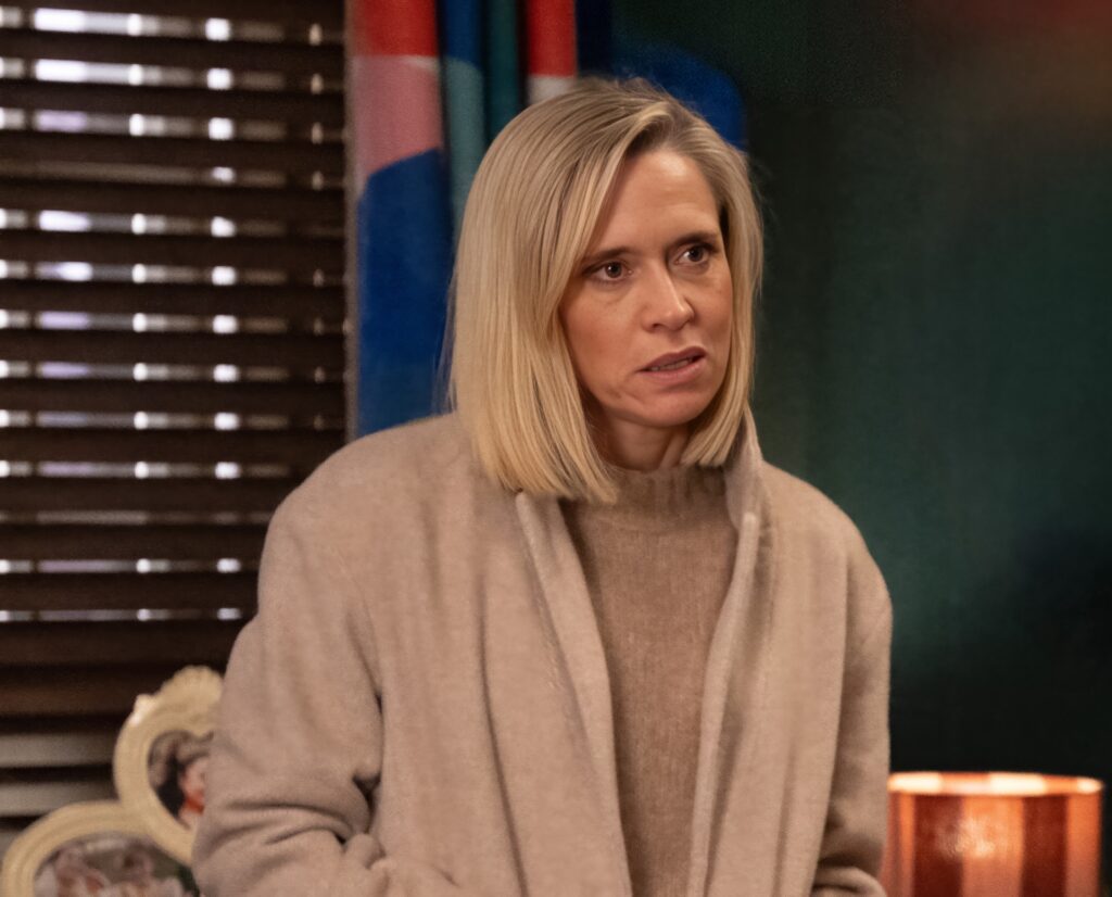 Ruby looks upset in Emmerdale