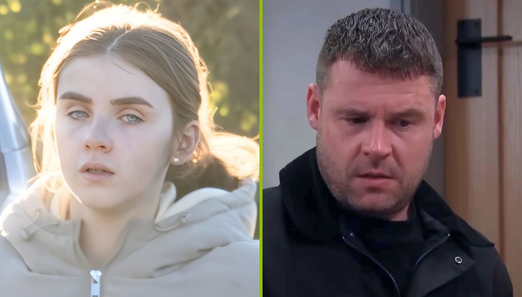 A lifeless body is stashed, guilty April returns and Aaron, John and Robert's dramatic car chase