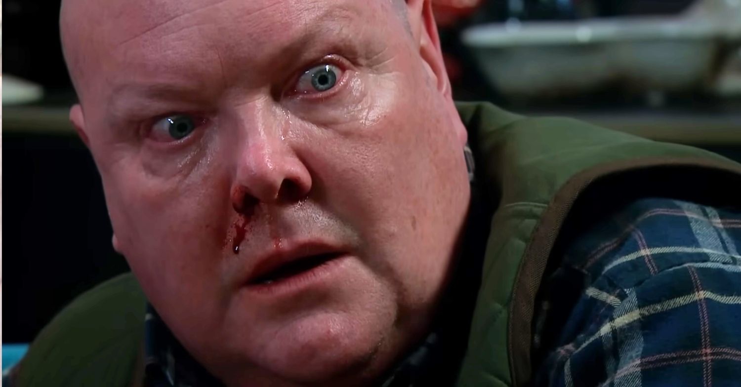 Paddy is going to struggle following the murder (Credit: ITV)