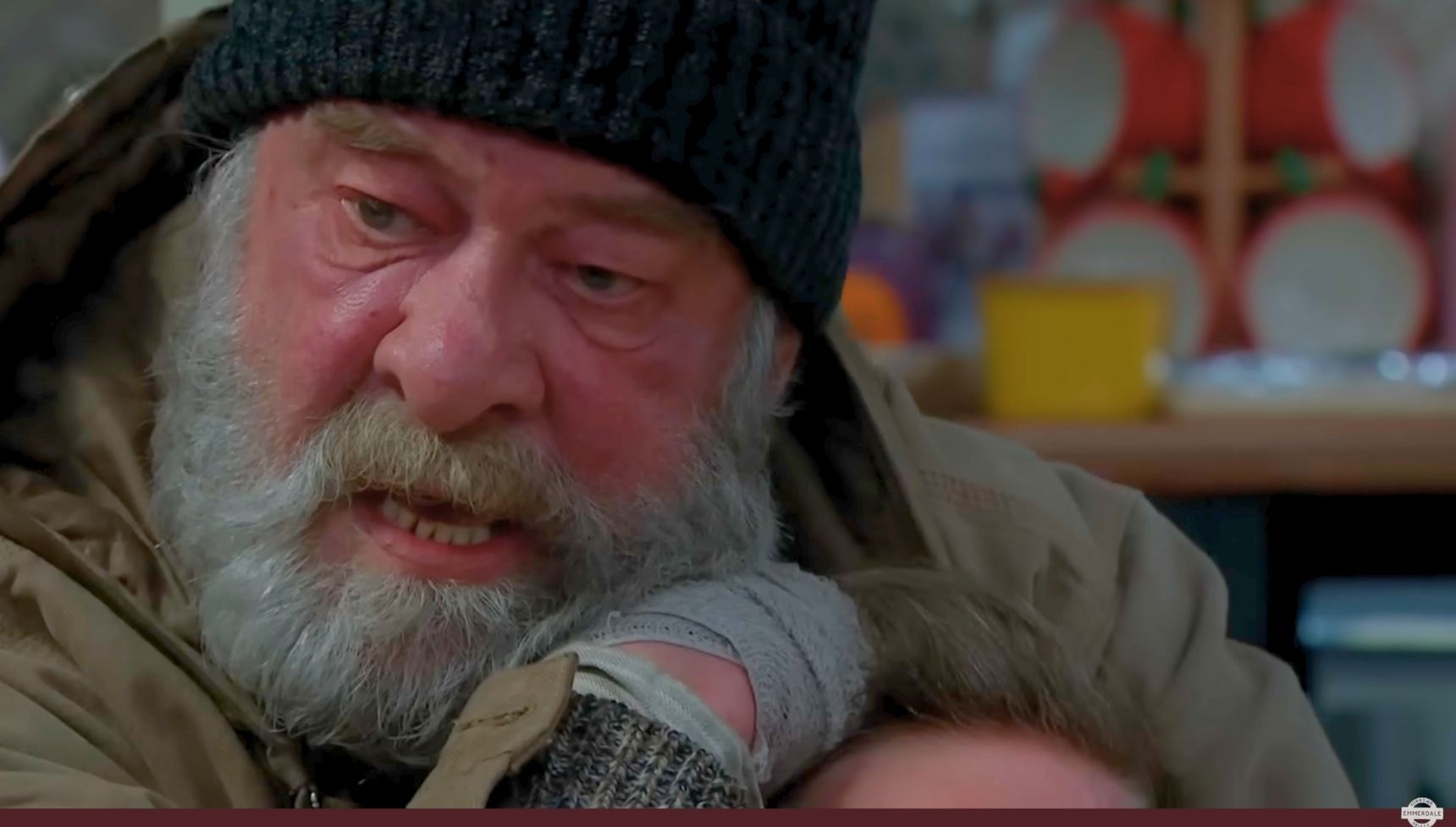 Bear couldn't take it any more (Credit: ITV)