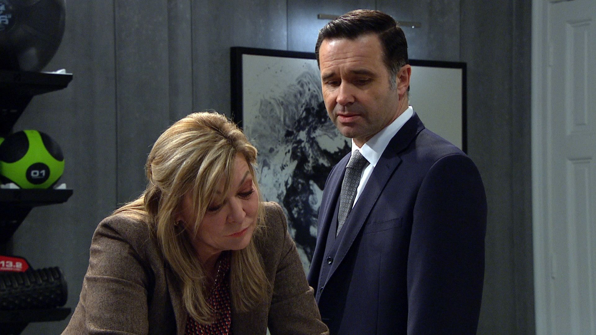 Kim was ready to kill Graham so he decided to run (Credit: ITV/Shutterstock)