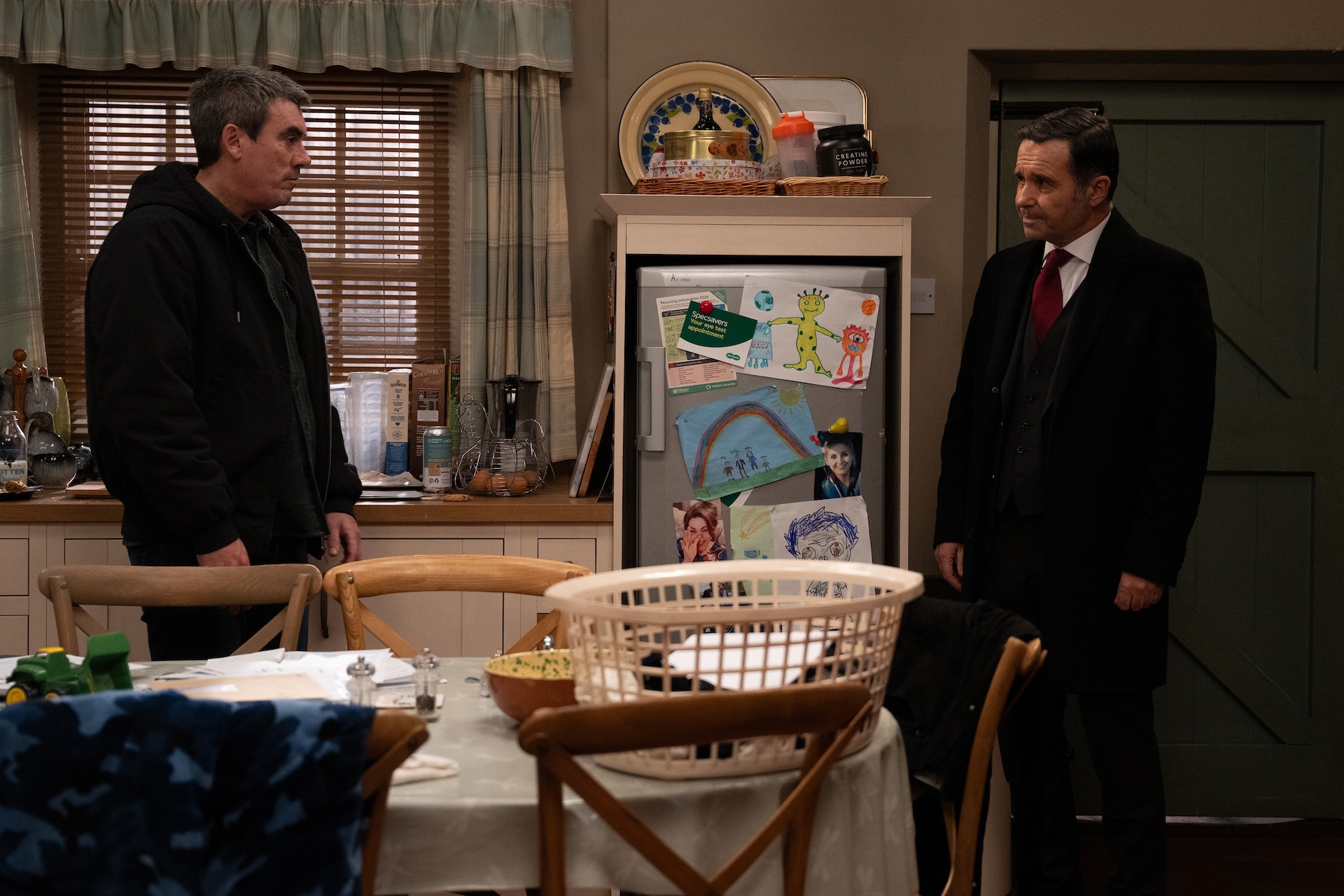 Even Graham thinks Cain should sell in Emmerdale (Credit: ITV)