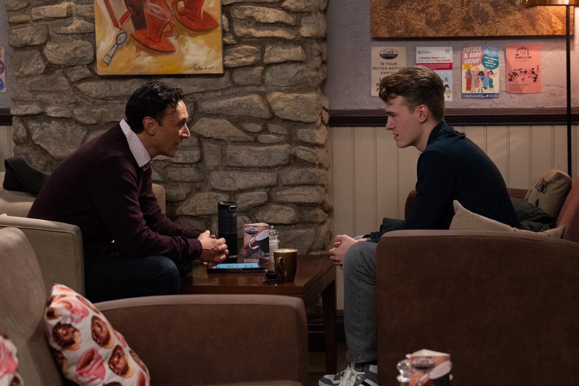 Jai offers Arthur a job, but he rejects it (Credit: ITV)