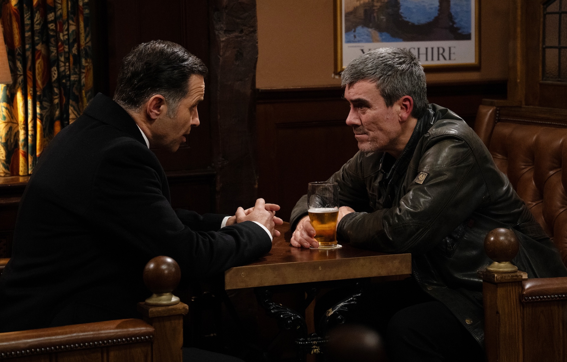 Graham has some advice for Cain (Credit: ITV)