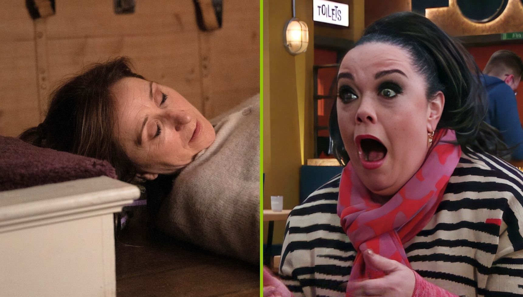 Laurel left for dead after Arthur attack and Mandy gets good news