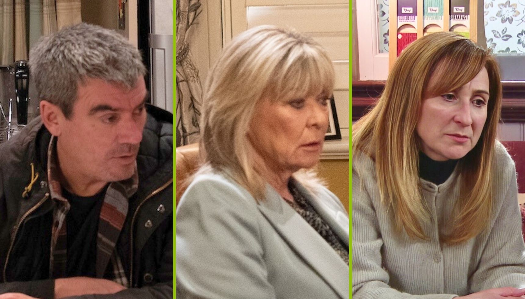 Cain confesses, Graham gives Rhona an ultimatum and Kim faces Moira