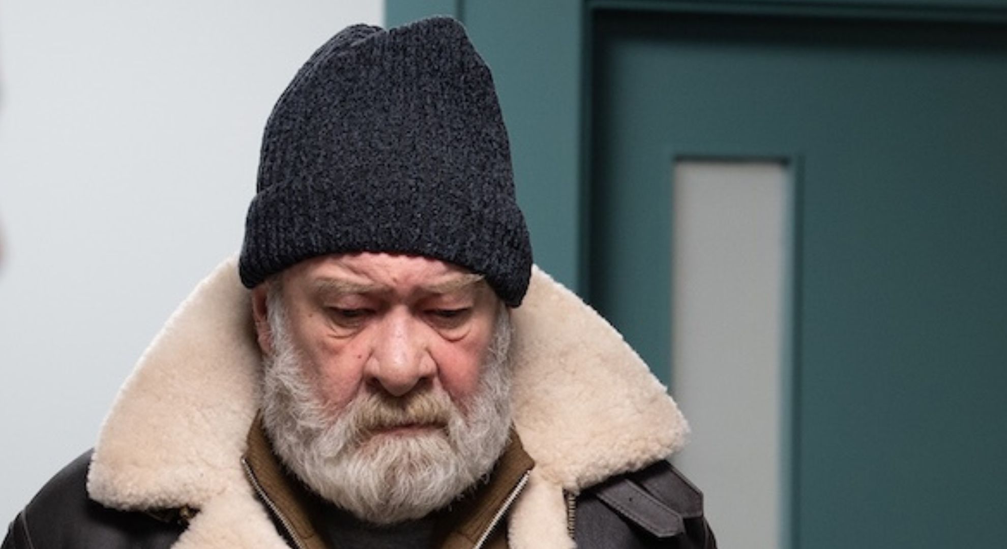 Bear in Emmerdale looks downcast (Credit: ITV)