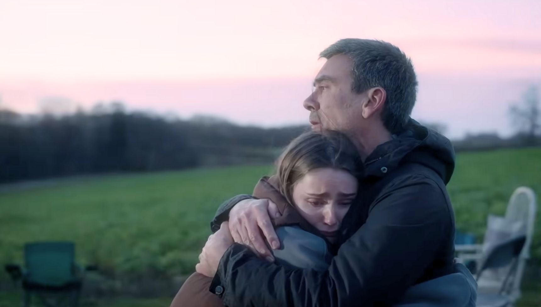 Sarah is there for Cain, but will he accept support? (Credit: ITV)