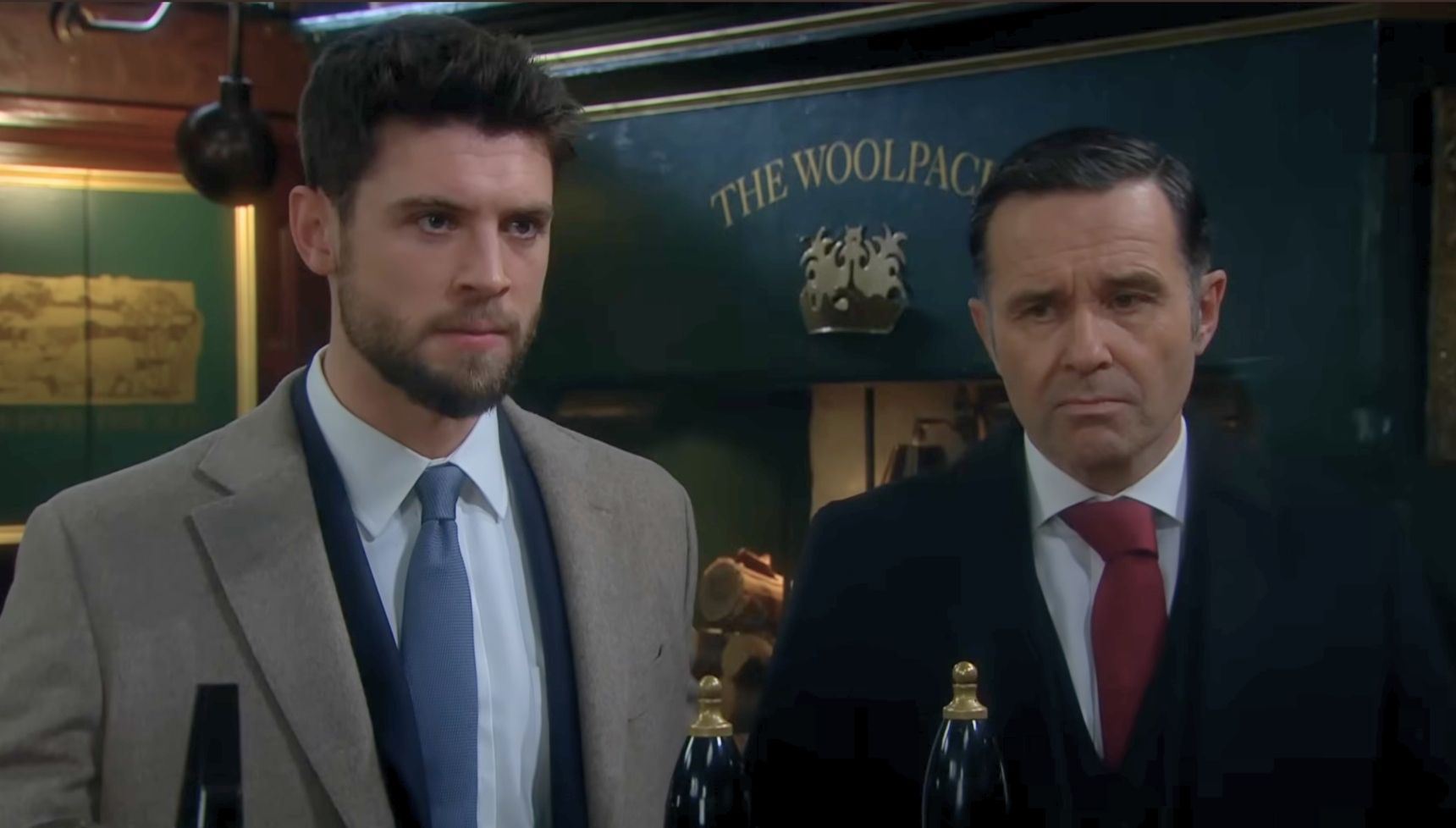 Joe Tate's behaviour is not okay (Credit: ITV)