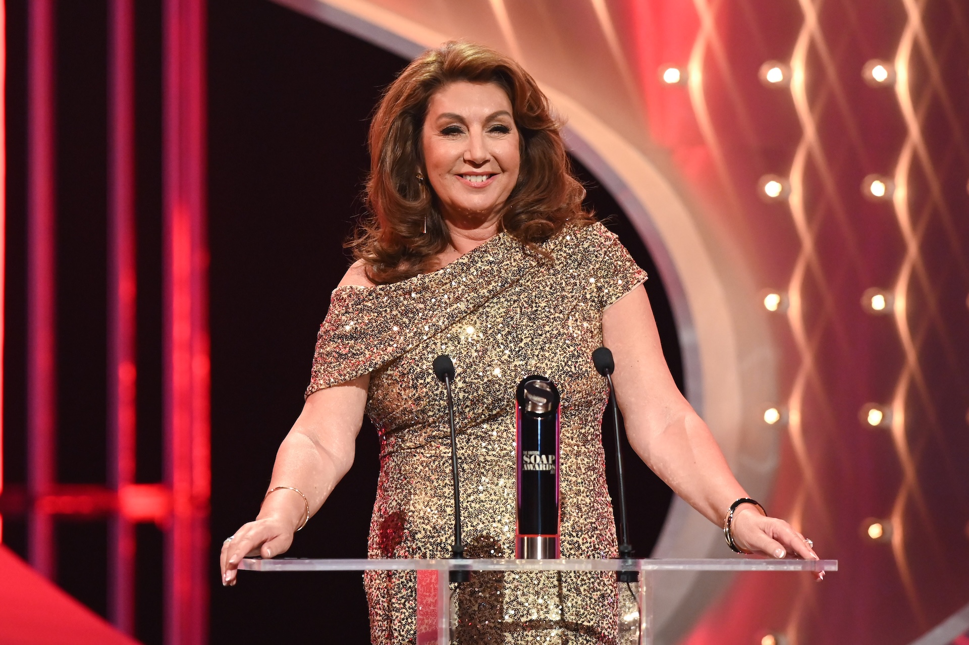 Jane McDonald usually hosts the event (Credit: ITV/Shutterstock)