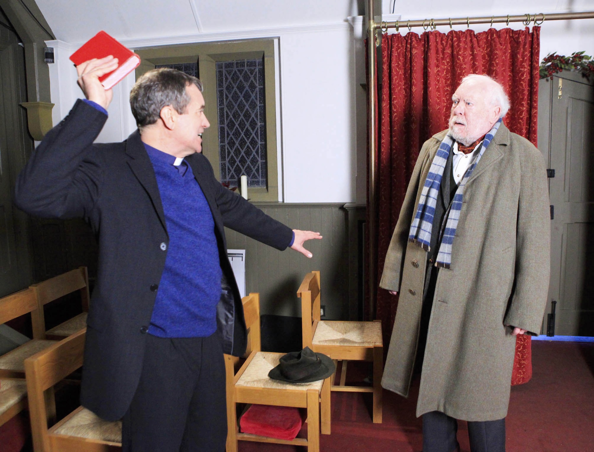 Ashley abused his dad, Sandy (Credit: ITV/Shutterstock)