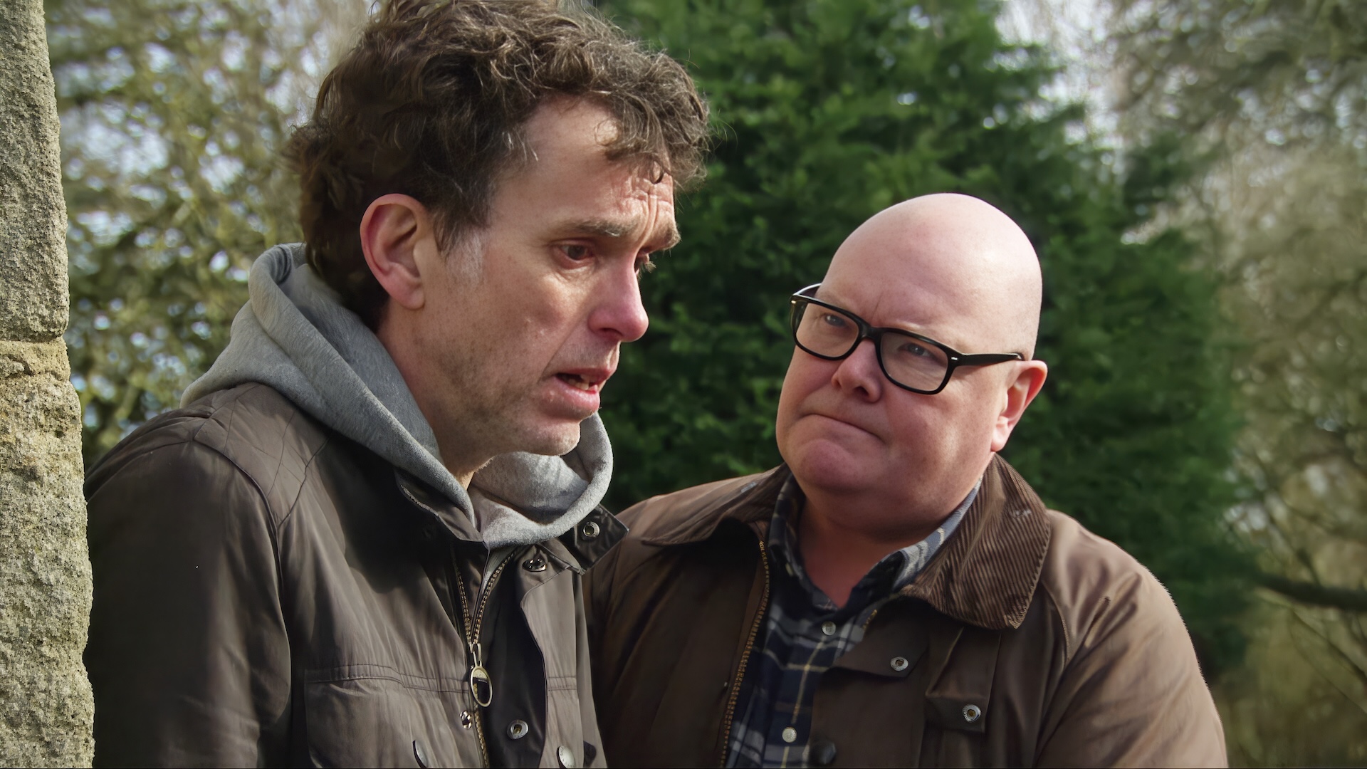 It's all too much for Marlon too right now (Credit: ITV)