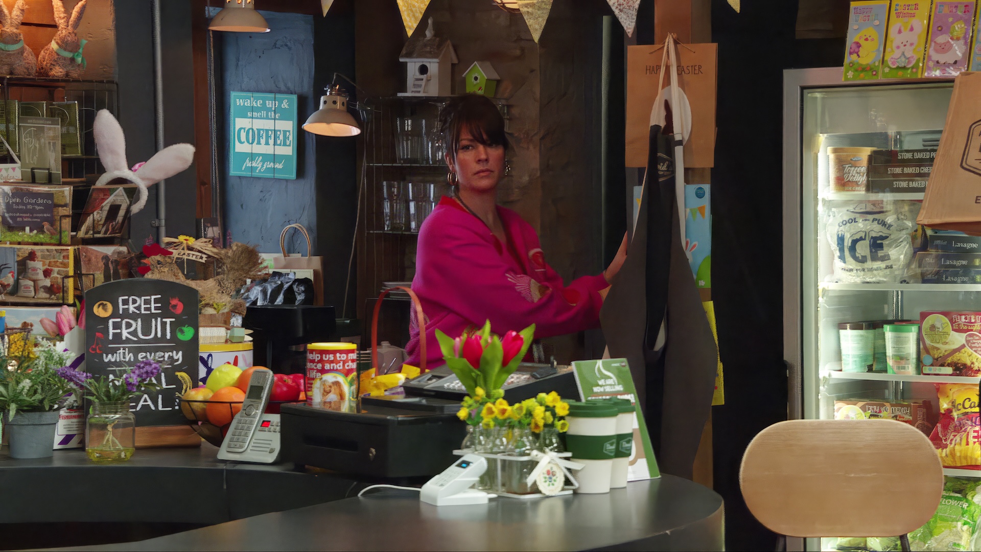 Kerry is hurt over Pollard games and wants a divorce in Emmerdale spoilers (Credit: ITV)