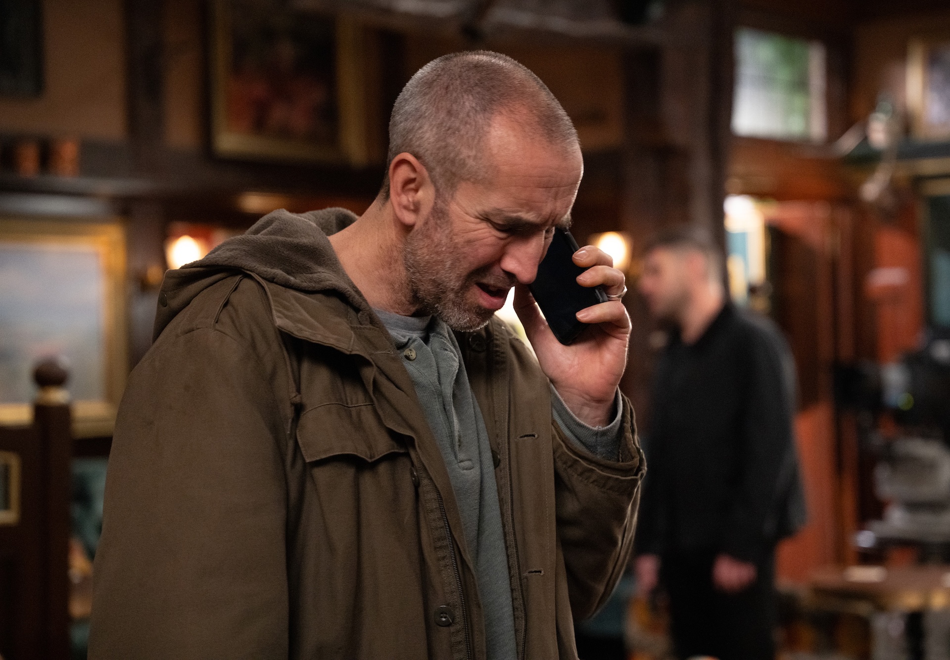 Sam discovers Kyle has gone missing (Credit: ITV)