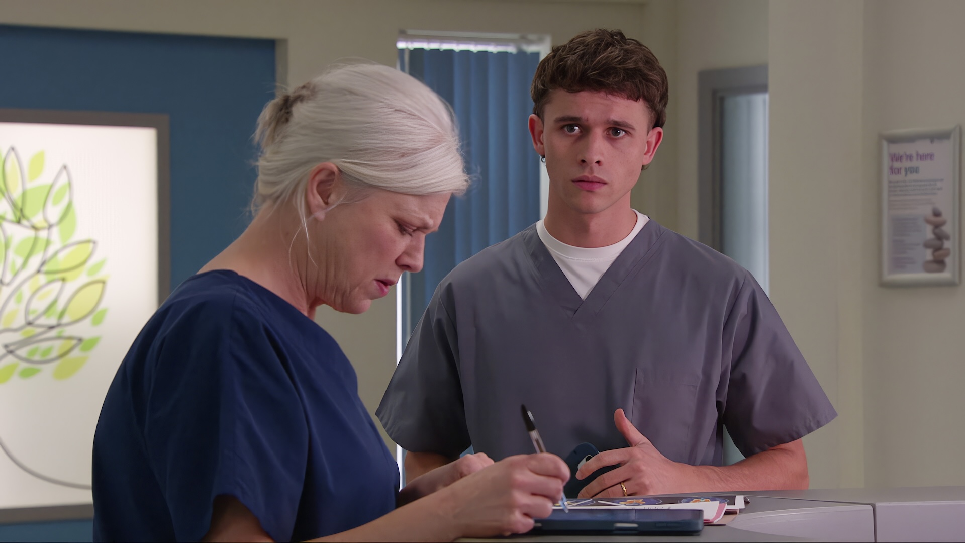 Dr Todd is making Jacob's life difficult (Credit: ITV)