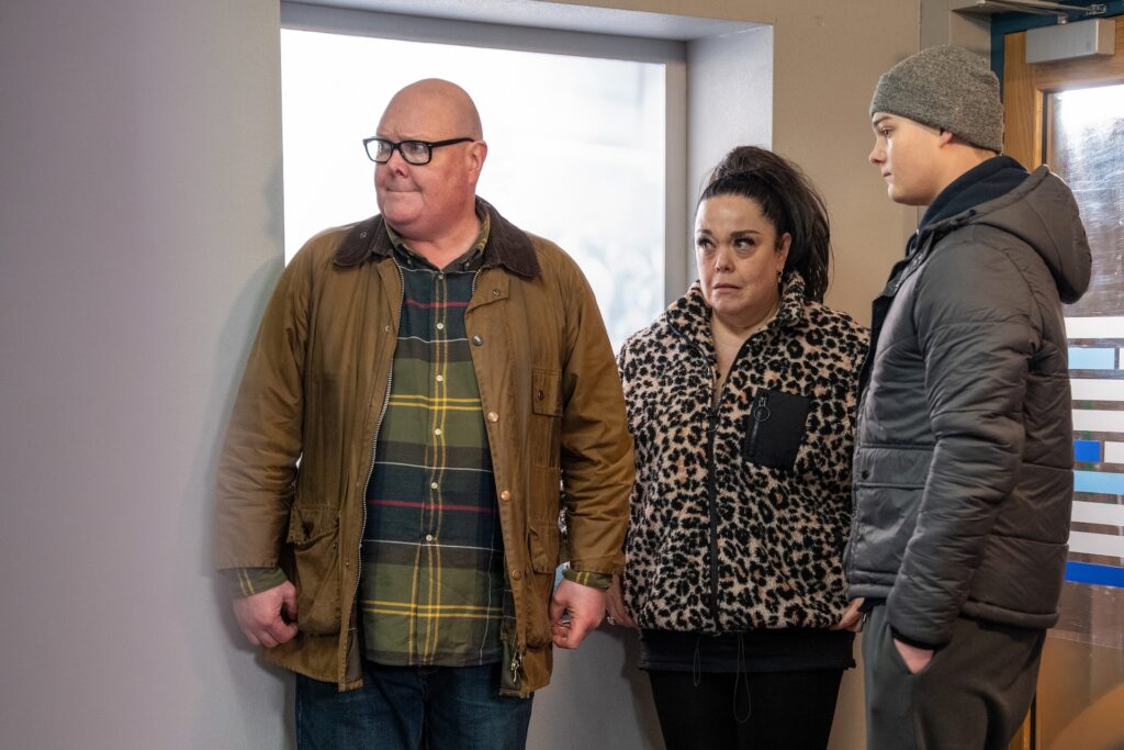 Paddy knows he must confess (Credit: ITV)