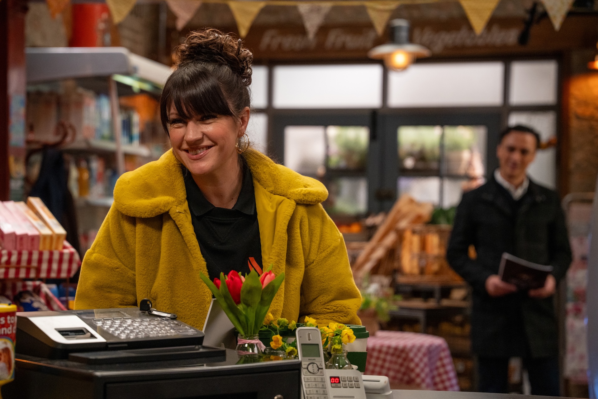 Kerry has no idea Pollard knows (Credit: ITV)