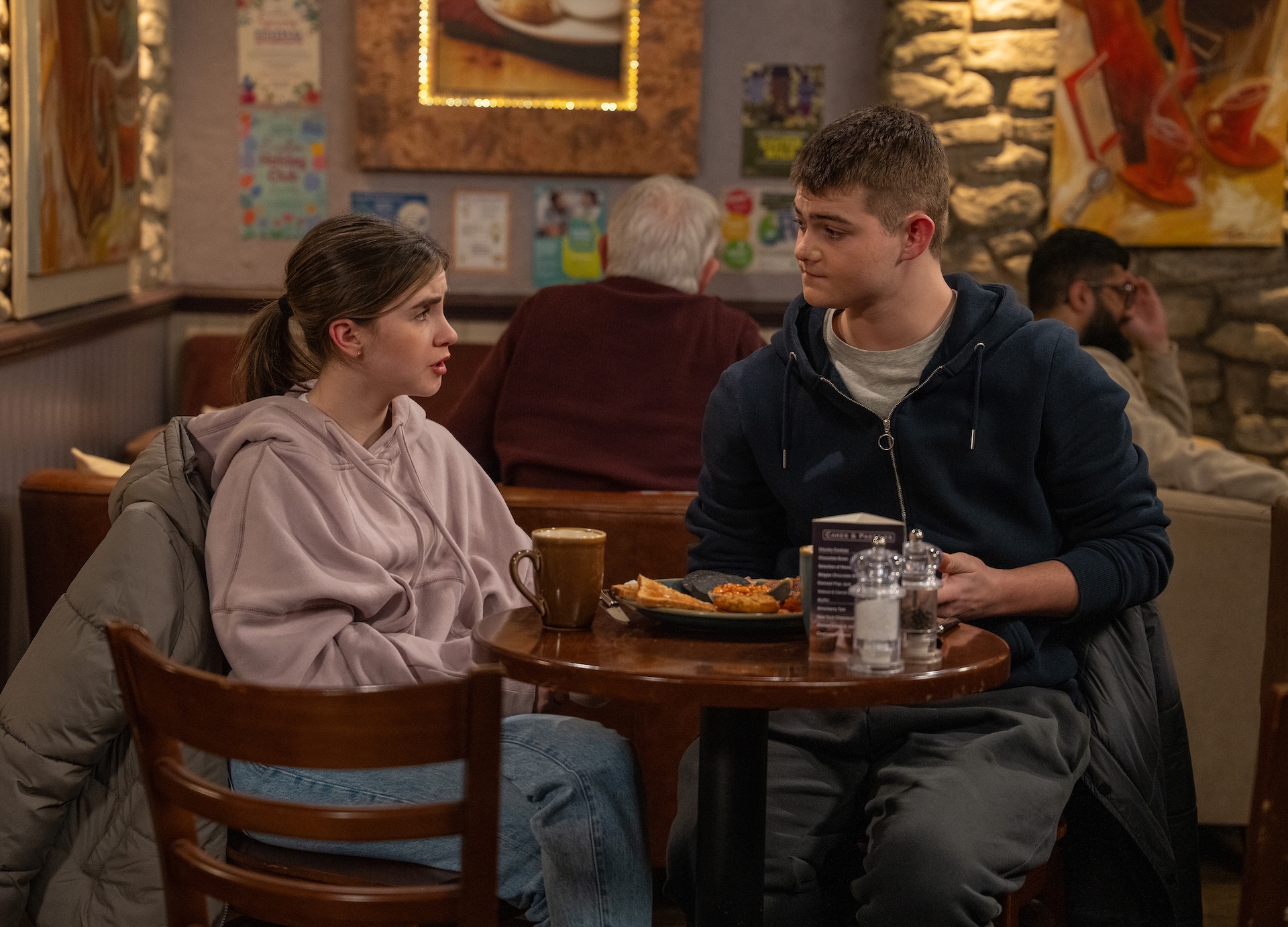 April is really worried about Dylan (Credit: ITV)