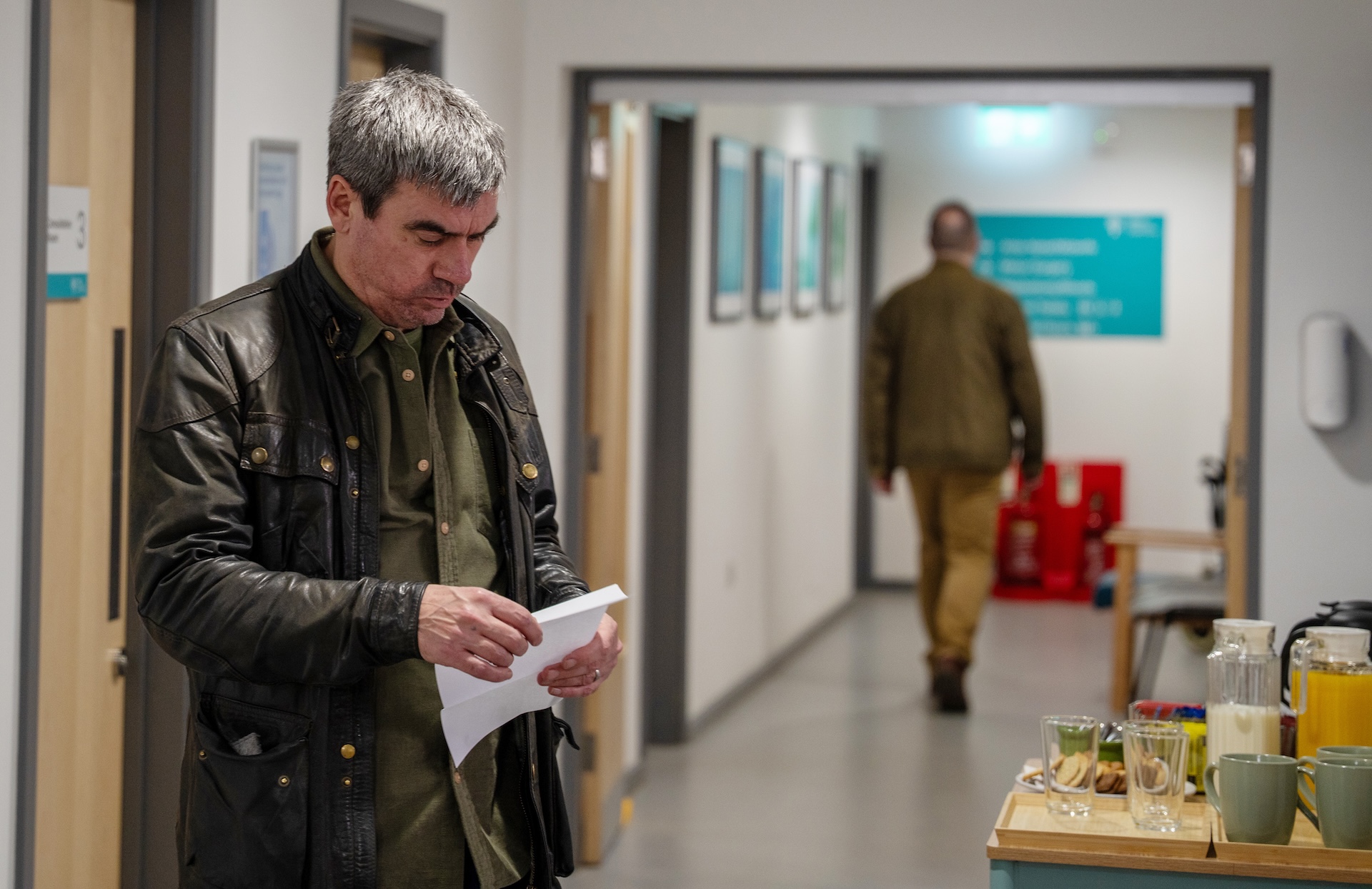 Cain finds his appointment overwhelming (Credit: ITV)