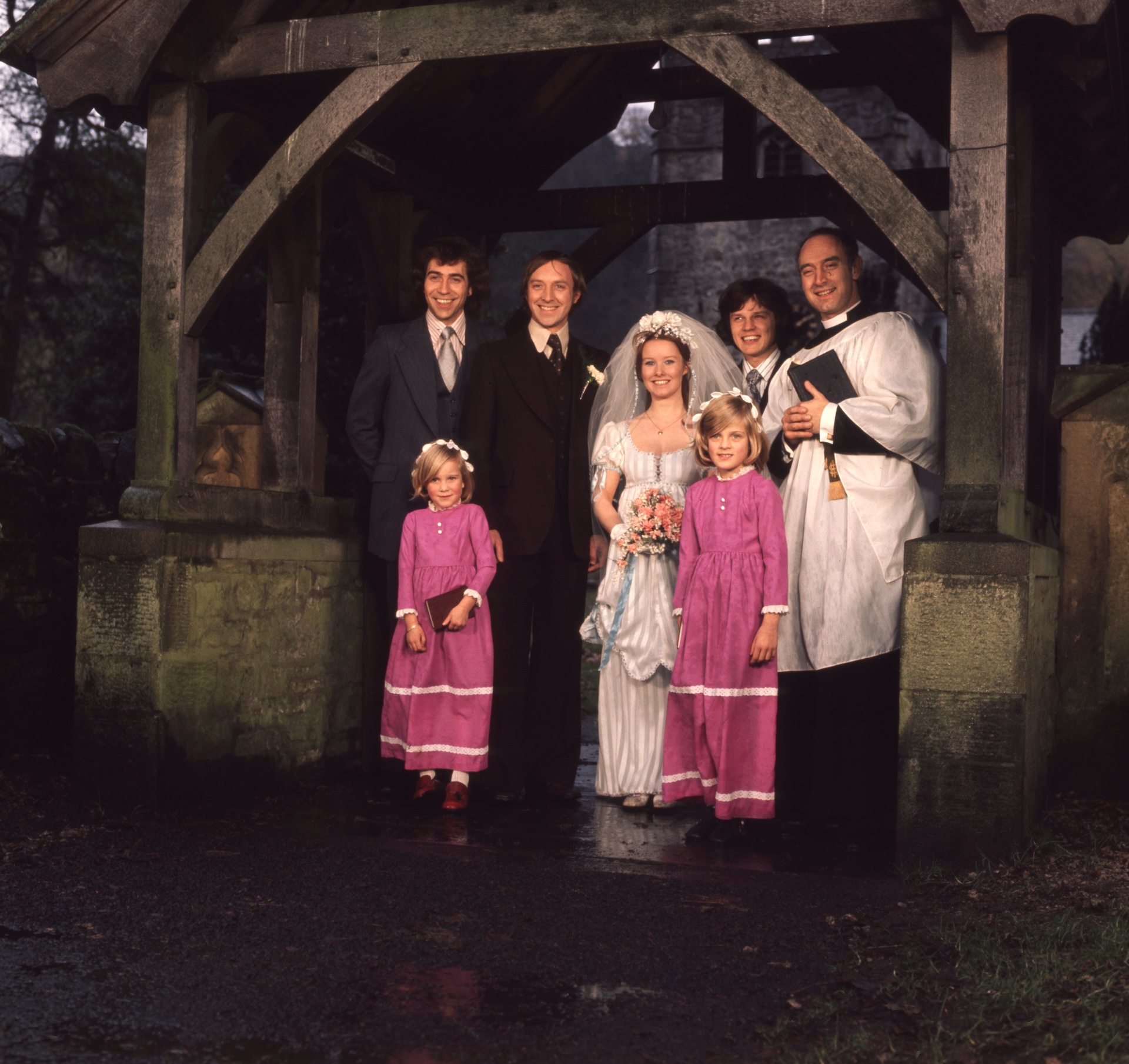 Frank and Janie's wedding was the first one ever in Emmerdale (Credit: ITV/Shutterstock)