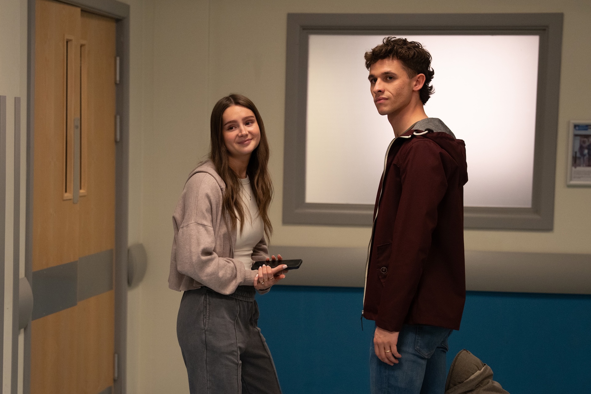 Sarah and Jacob officially become baby Leyla's parents (Credit: ITV)