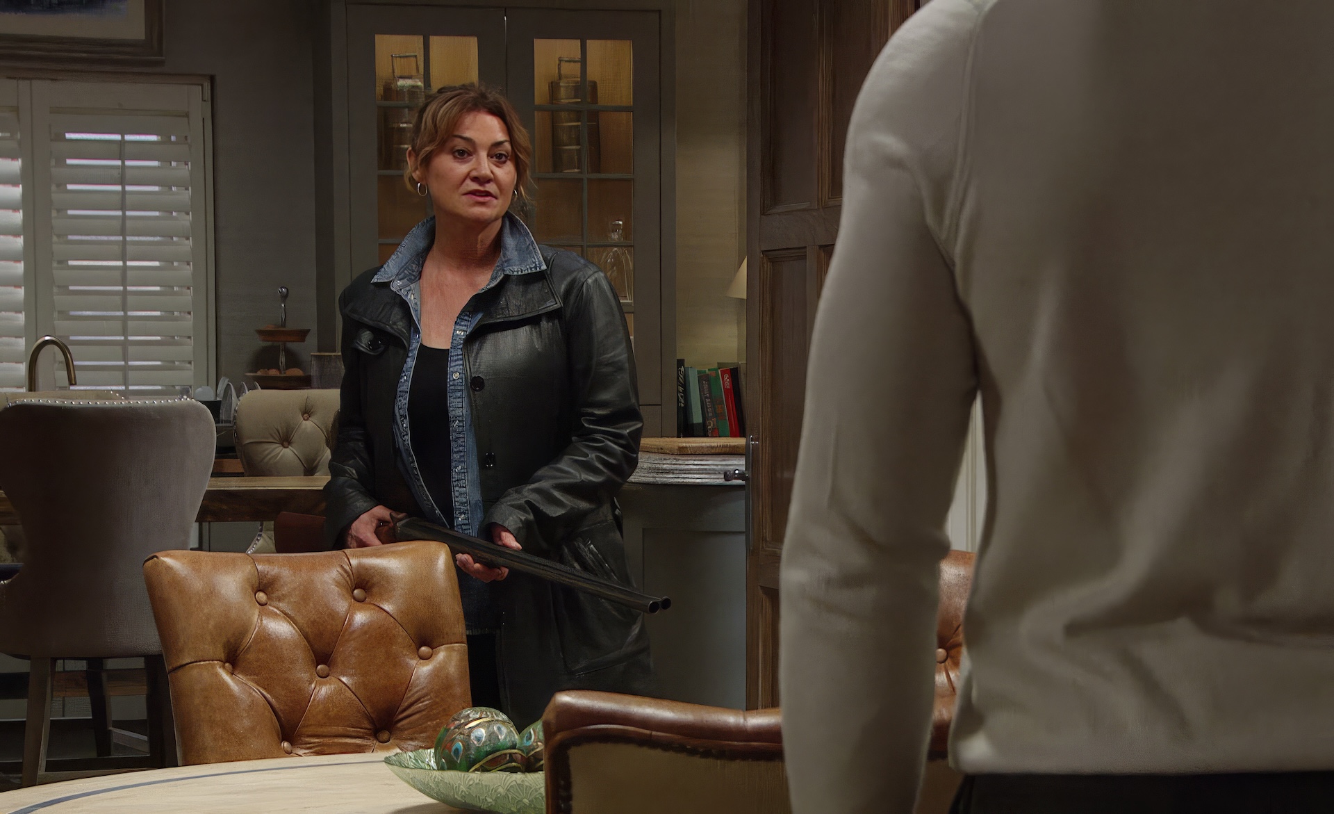 Moira meant business as she confronted Joe (Credit: ITV)