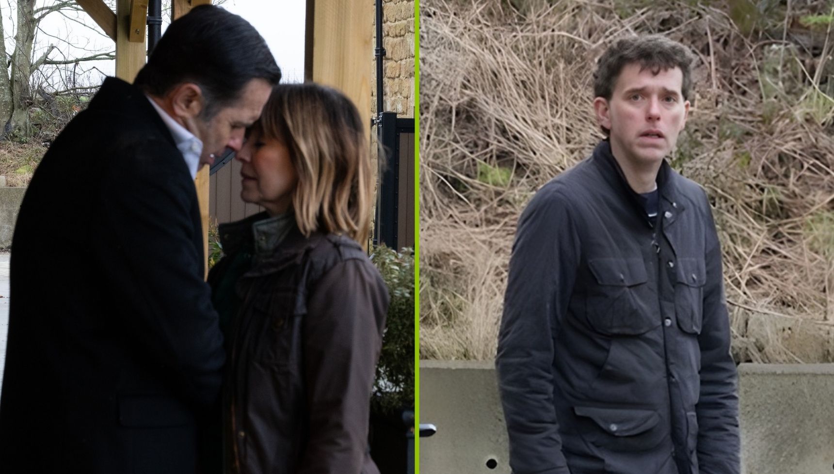 Rhona and Graham busted by Marlon as he witnesses their passion