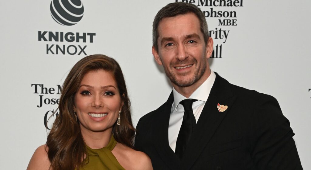 Anthony Quinlan and Nikki Sanderson on the red carpet