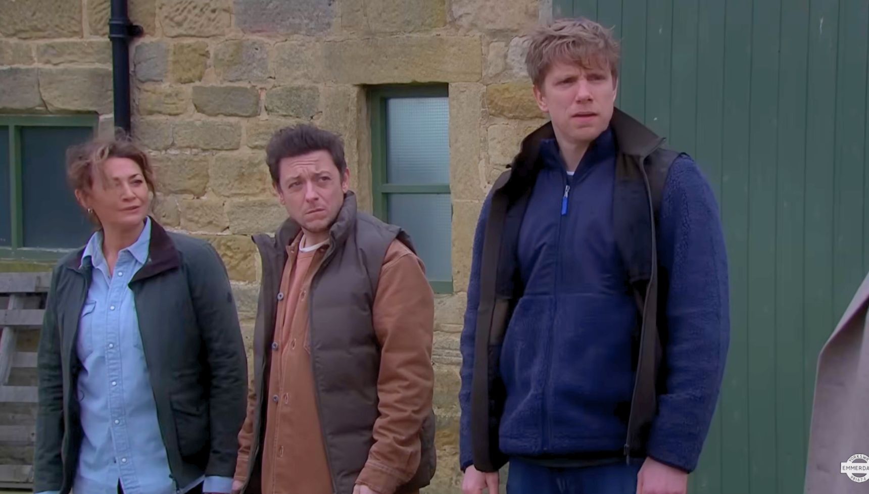 Robert is clearly in pain (Credit: ITV)