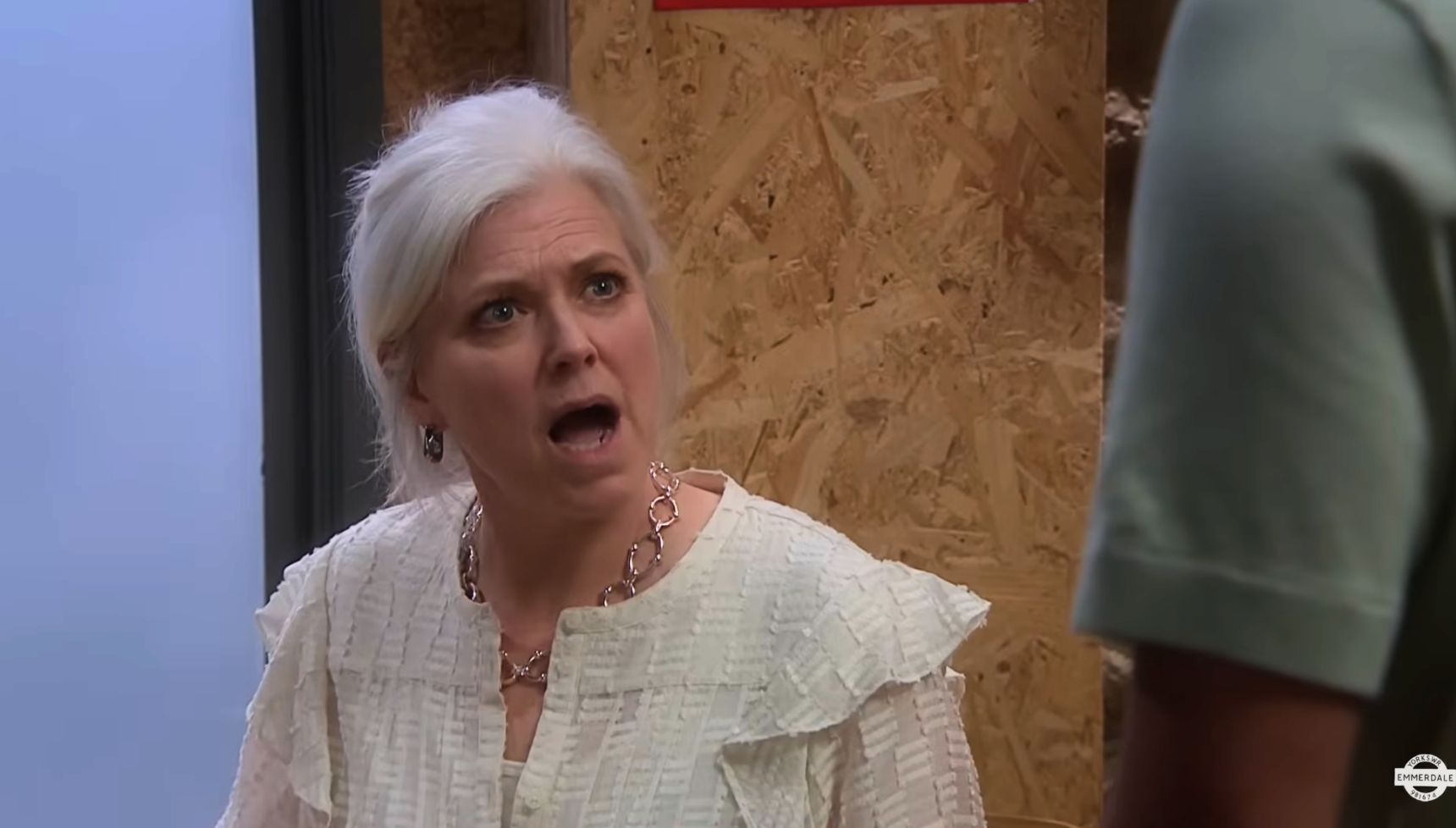 Dr Todd pretended to be outraged, but she knew what she was doing (Credit: ITV)