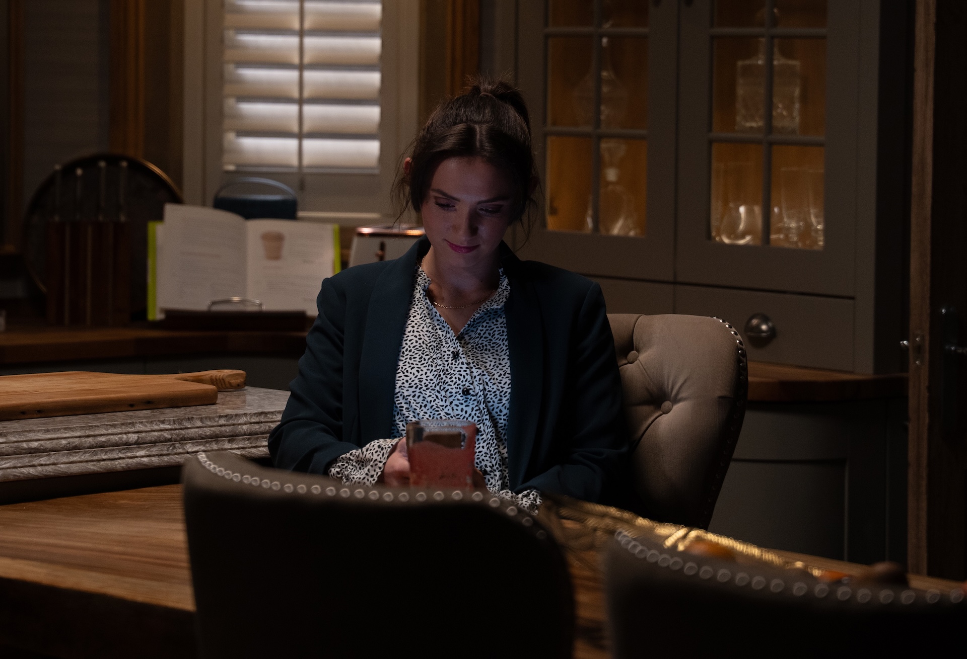 Gabby is going to a dark place (Credit: ITV)