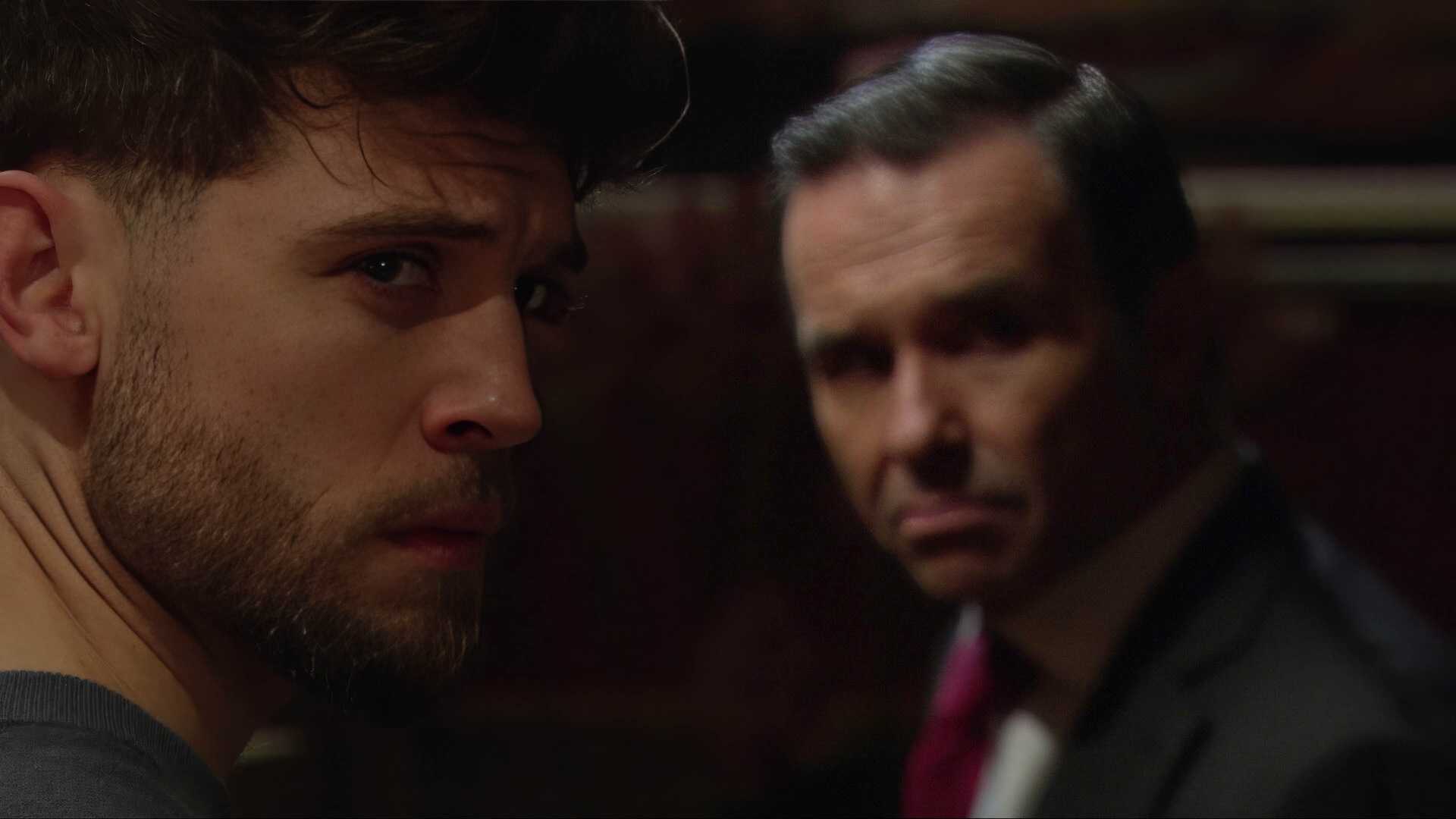 Joe watches after Dawn in Emmerdale spoilers (Credit: ITV)