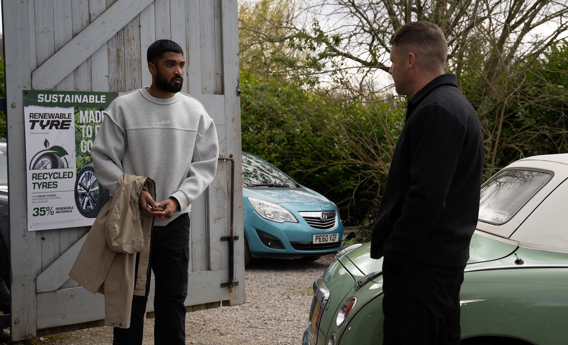 Kammy's top is inside out and he's looking very tired in Emmerdale spoilers (Credit: ITV)