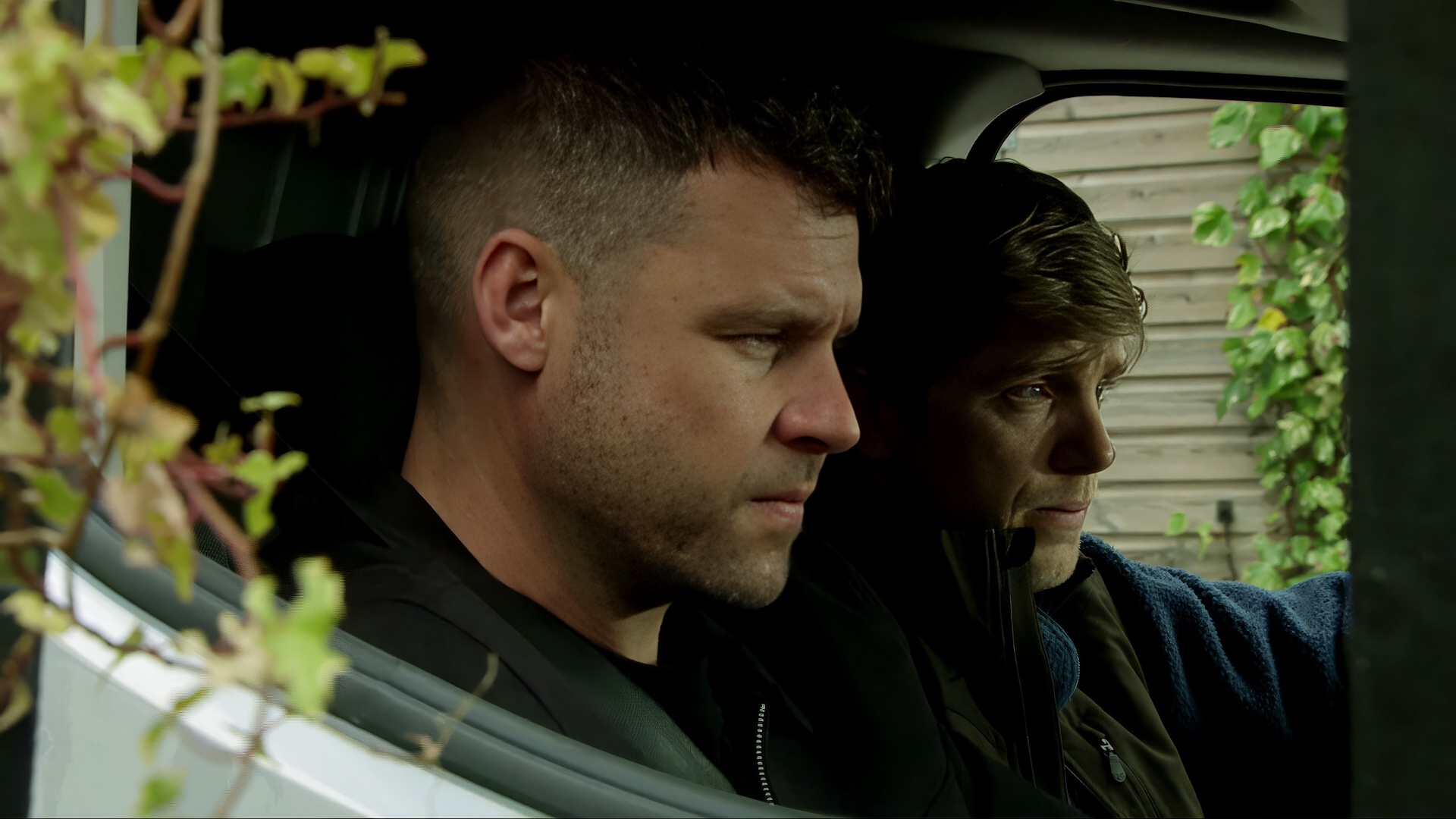 Aaron and Robert are on to Ross and Sam (Credit: ITV)