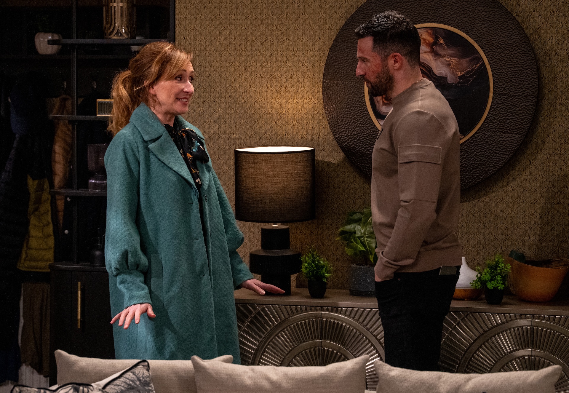 Laurel finds herself attracted to Ross in Emmerdale (Credit: ITV)