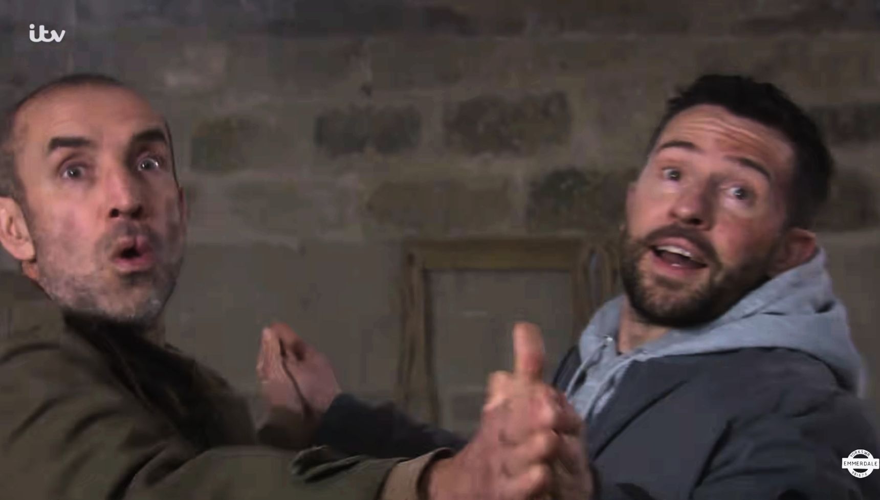 Sam and Ross are dancing partners (Credit: ITV)