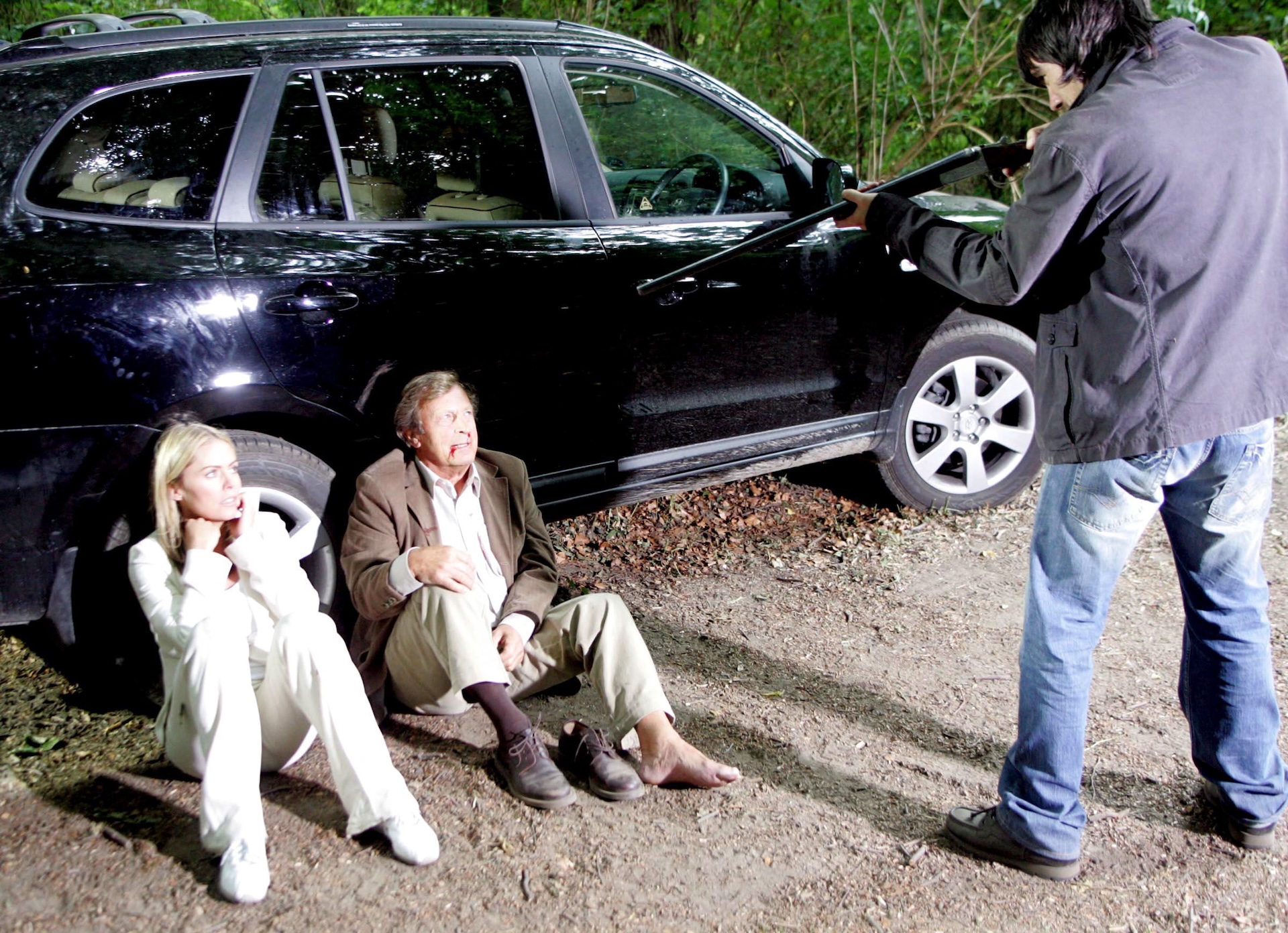 Sadie was taken hostage by Cain, but it was all faked (Credit: ITV/Shutterstock)