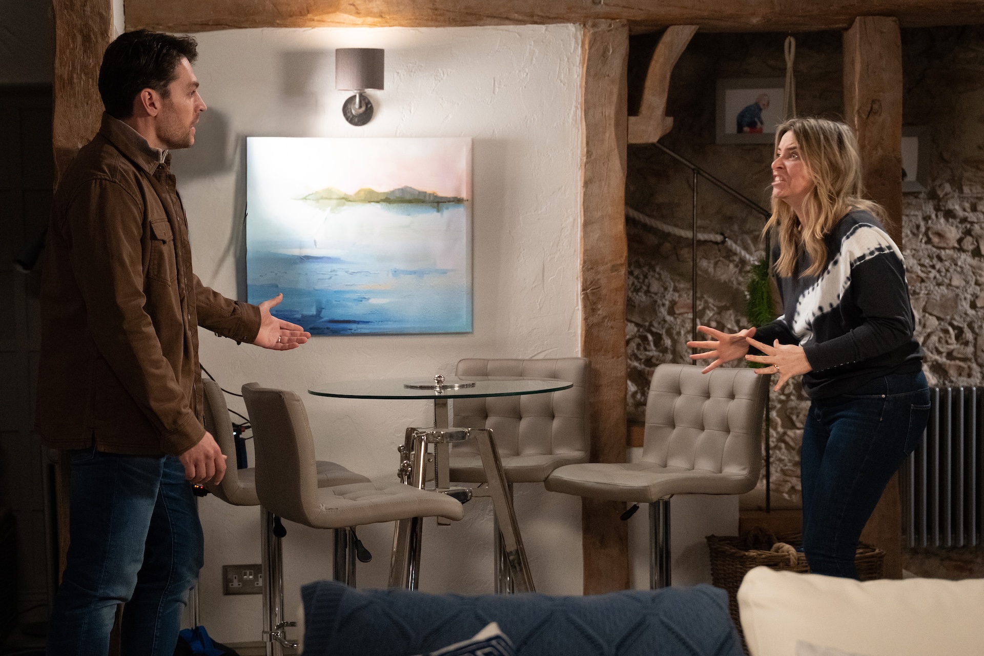 Mack doesn't know how to help Charity (Credit: ITV)