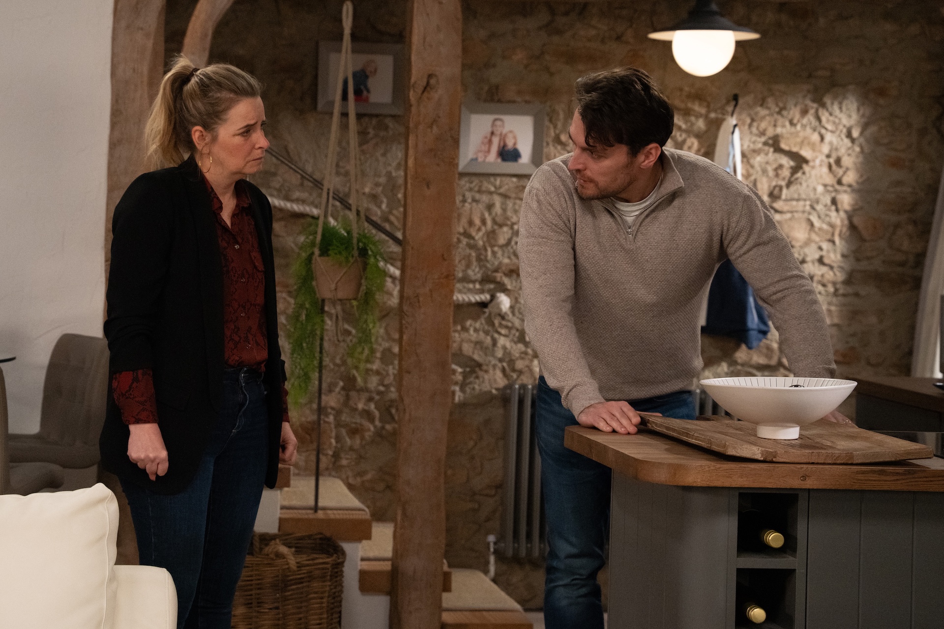 Charity has decided to go to the police (Credit: ITV)