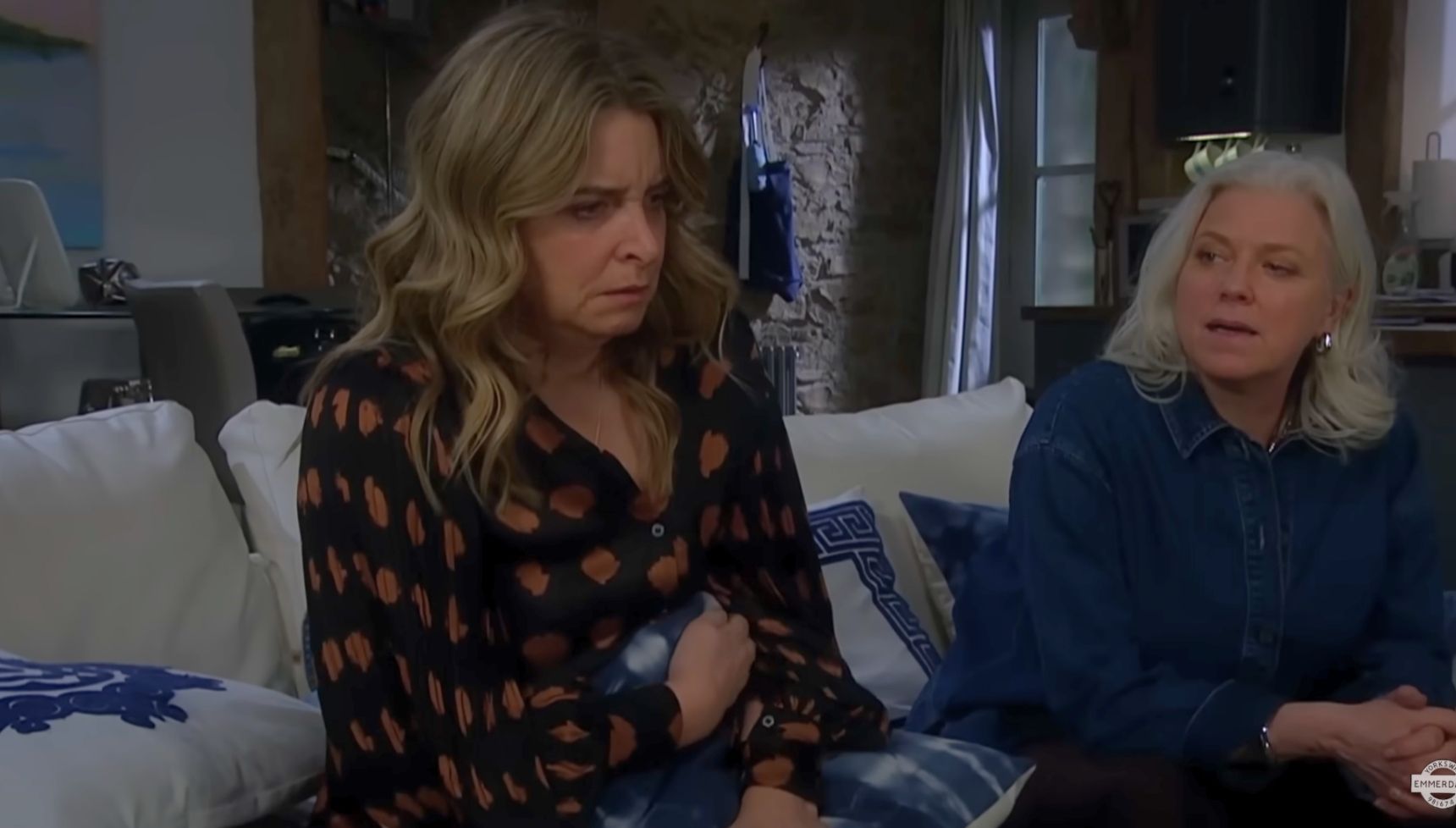 Charity was horrified when she realised what was happening (Credit: ITV)
