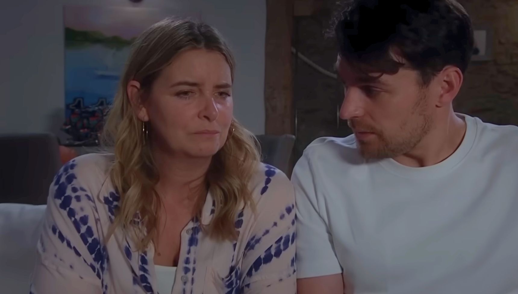 Mack wants her to get help (Credit: ITV)