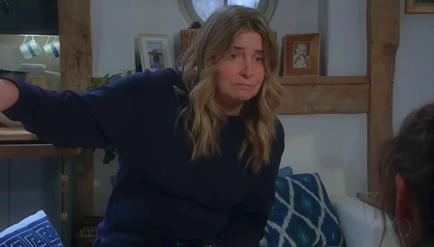 Drunk Charity made things 10 times worse for Cain (Credit: ITV)
